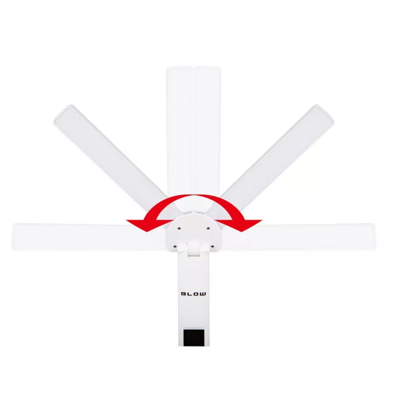 Lampada da scrivania LED LB-24 con orologio