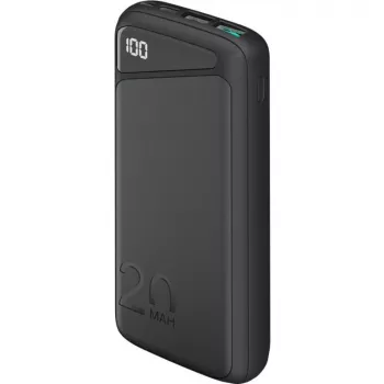 Powerbank a ricarica rapida 20.000 mAh (nero, PD, Quick Charge 3.0, Super Charge)