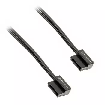 Cavo SATA SilverStone SST-CP11B super low profile - 50 cm, nero