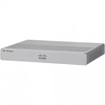 Router Cisco C1101-4P — router da tavolo Integrated Services, 4 porte Gigabit Ethernet (GbE), GE WAN, USB 3+, 1 anno di garanzia