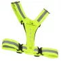 Gilet riflettente LED di sicurezza MACLEAN MCE425 – visibilità a 360°, taglia regolabile