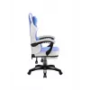 Sedia da gaming huzaro Force 3.7 blu — design ergonomico, regolabile in altezza