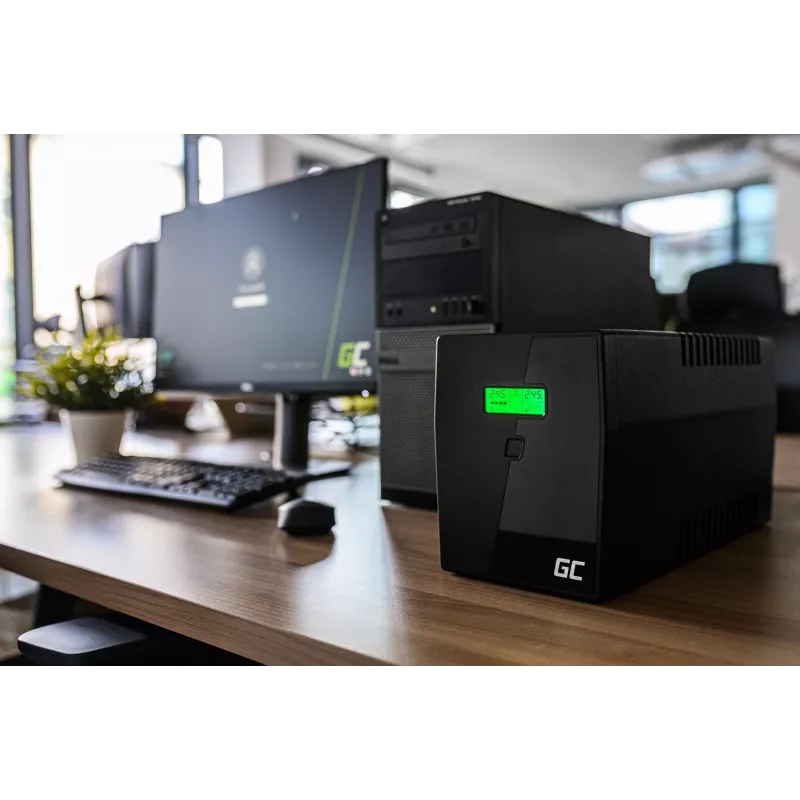 Green Cell UPS04 MicroPower 1500VA / 900W UPS Line-Interactive