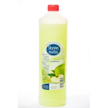 Sapone liquido Nenurodyta P03-01-2-00 con glicerina, profumo di mela, flacone da 1 L