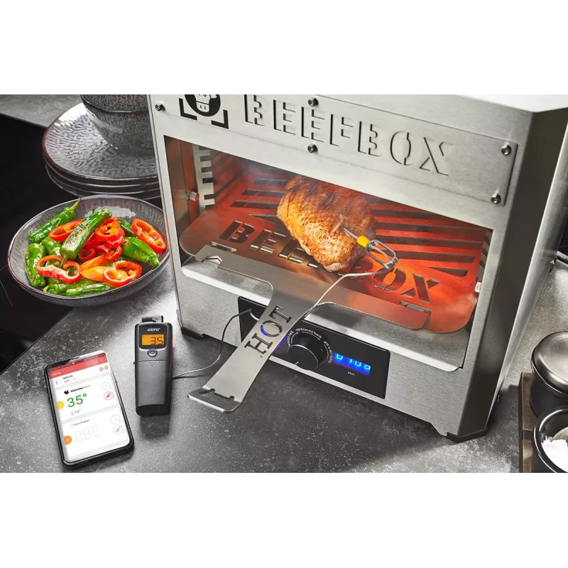 Termometro Bluetooth da cucina GEFU Control G-21950, 1 canale per il monitoraggio della temperatura