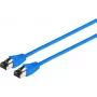 Cavo di rete S/CONN 08-41001 blu 0,25 m Cat8.1 F/FTP