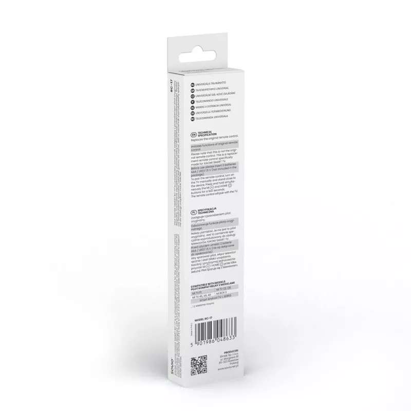 Telecomando universale / di ricambio SAVIO RC-17 per Xiaomi Smart TV