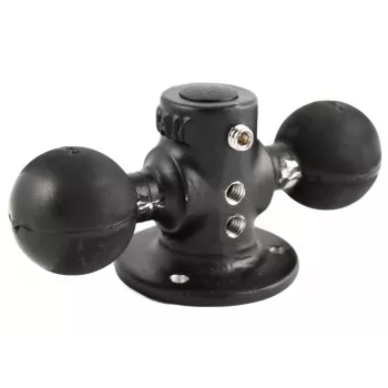RAM Mounts base a doppia sfera rotonda - sfera C (1.5