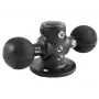 RAM Mounts base a doppia sfera rotonda - sfera C (1.5