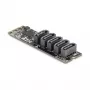 Adattatore SATA interno DELOCK 64241 M.2 (Key B+M) a 5x SATA con JMicron JMB585, indicatori LED, per PC