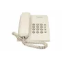 Panasonic KX-TS500PDW telefono con filo, montabile a parete, selezione a toni/impulsi, bianco