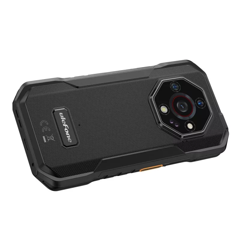 Ulefone Armor X32 Pro 5G smartphone, 5,65 pollici, 8 GB RAM, 256 GB, IP69K, Android 14, Future Black