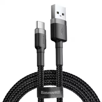 Cavo Baseus Cafule USB a USB-C 3A 1m (grigio-nero)