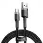 Cavo Baseus Cafule USB a USB-C 3A 1m (grigio-nero)