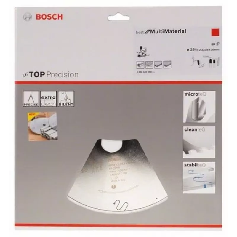 Bosch 2 608 642 098 lama per sega circolare 25,4 cm 1 pz.