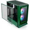 Ceres 350 MX, Case Tower Verde scuro, vetro temperato x 2