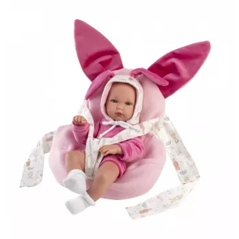 Bambola neonato Llorens 35 cm in vinile con tratti realistici e corpo morbido