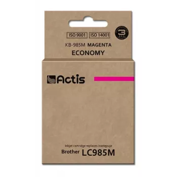 Cartuccia d'inchiostro ACTIS KB-985M compatibile per Brother LC-985M magenta 19,5 ml, capacità standard