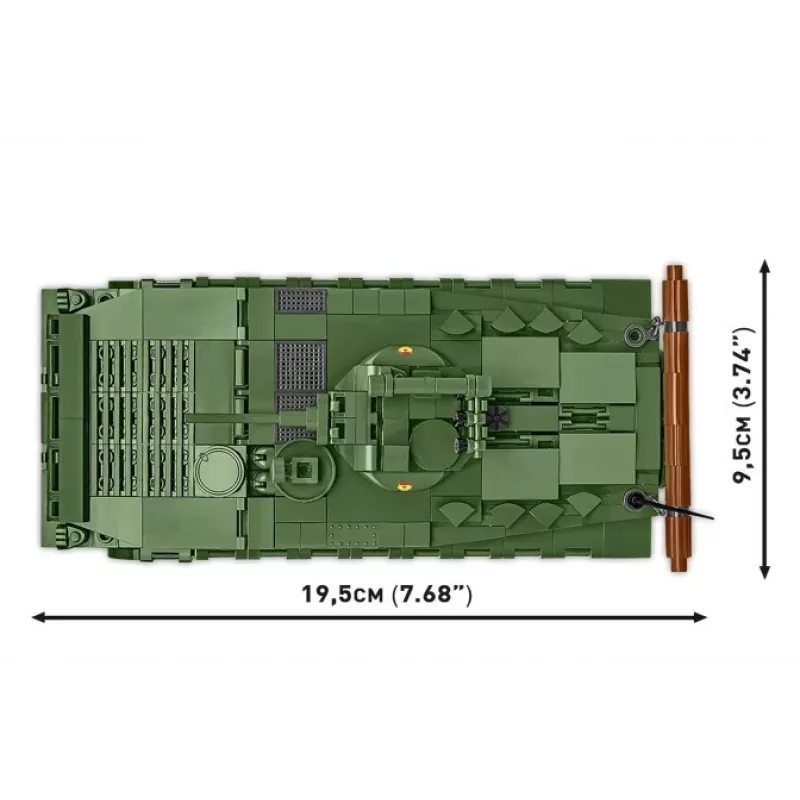 Set da costruzione Cobi Blocks BMP-1 758 pezzi – modello in scala a mattoncini