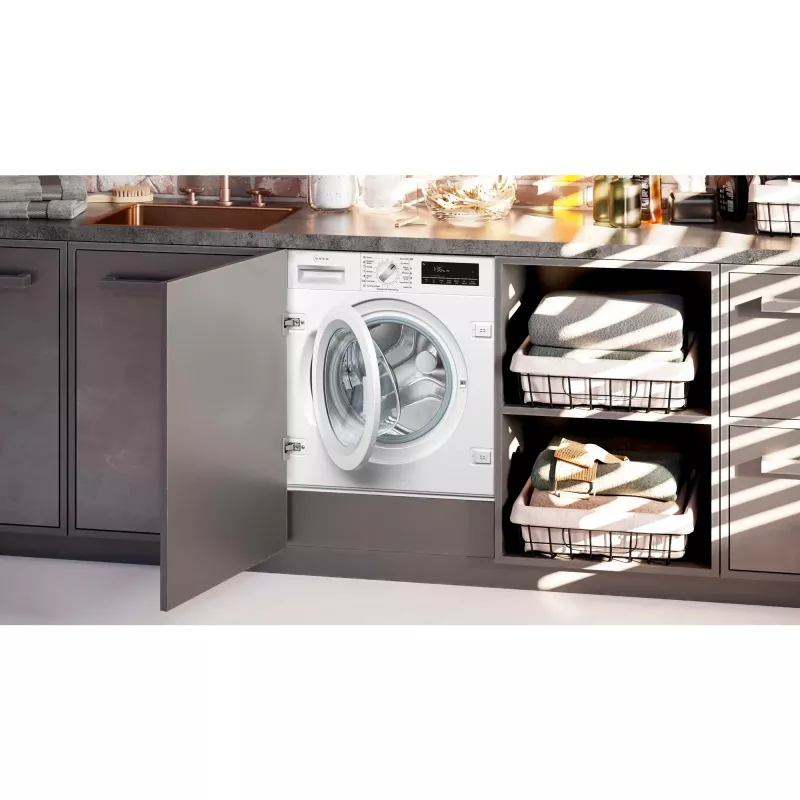 Lavatrice Neff W6441X1 a carica frontale 8 kg 1400 giri/min bianco