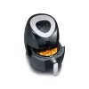 Severin 2430 Single 3,2 l stand-alone 1500 W friggitrice ad aria nero, acciaio inox