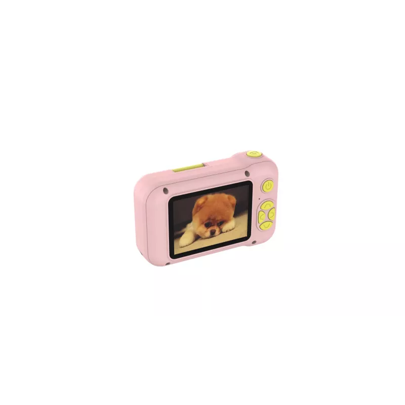 Fotocamera digitale per bambini Denver KCA-1351RO 12MP rosa giallo