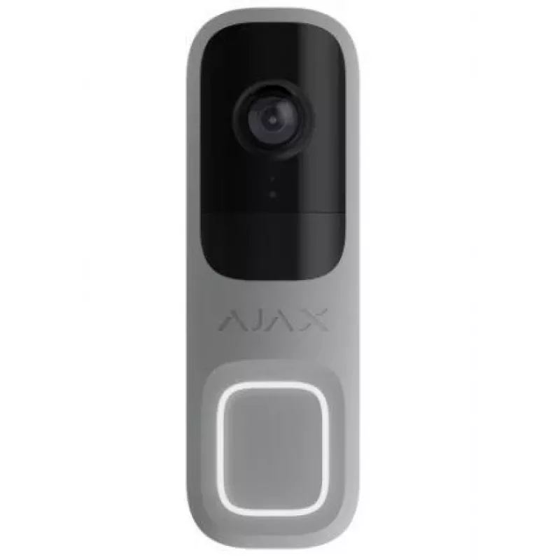 Videocitofono Ajax 8EU ASP grigio 4MP con sensore PIR AI