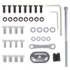 Maclean MC-968 supporto doppio braccio per monitor con molla a gas 17-57 27 kg portata elevata stabile completamente orientabile supporto max VESA 200x200