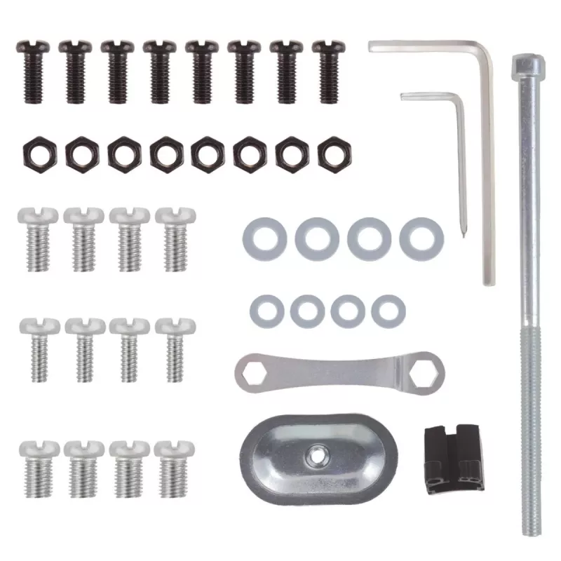 Maclean MC-968 supporto doppio braccio per monitor con molla a gas 17-57 27 kg portata elevata stabile completamente orientabile supporto max VESA 200x200
