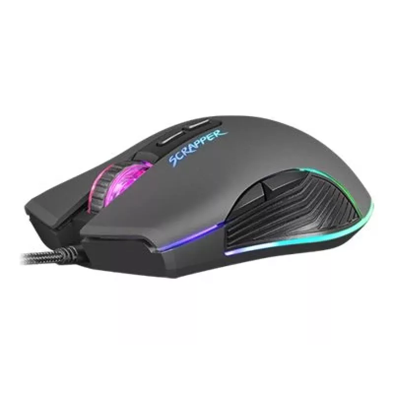 FURY Scrapper Mouse da gaming per ambidestri USB Type-A Ottico 6400 DPI