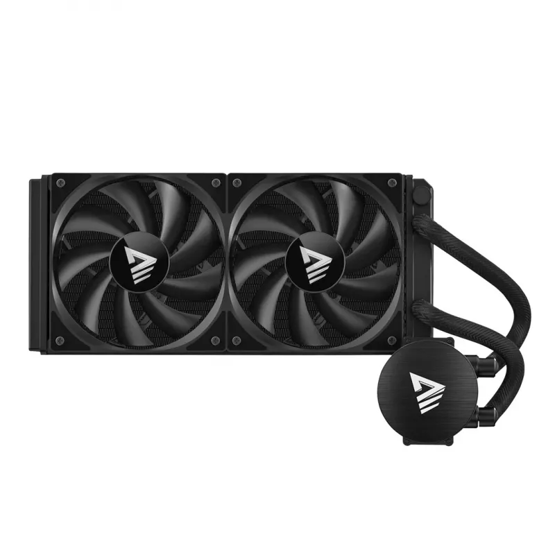Kit raffreddamento a liquido SAVIO NOX 240 mm – radiatore da 240 mm, 2 ventole da 120 mm, radiatore in alluminio, base in rame, supporta LGA 2011/2011-v3/2066/1200/115x/775