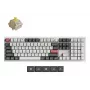 Tastiera meccanica Keychron Q6 Ultra 8K — Full-Size 100%, USB + RF wireless + Bluetooth, RGB, bianco