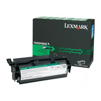 Toner Lexmark T650H80G 30000 pagine nero