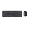 Rapoo 9310M Kit tastiera e mouse wireless multi-mode, nero