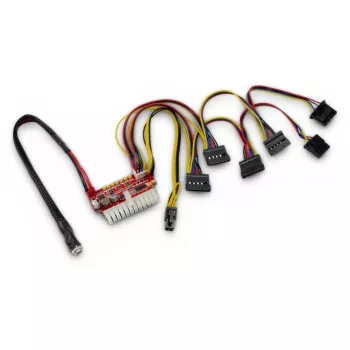 Alimentatore Inter-Tech 88882190 200W 20+4-Pin ATX nero
