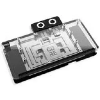 Dissipatore ad acqua Alphacool Core RX 9070 XT Nitro+ trasparente/cromo con backplate