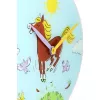 Orologio NeXtime 8812 Jump for joy, Ø30 cm, orologio da parete, blu/multicolore