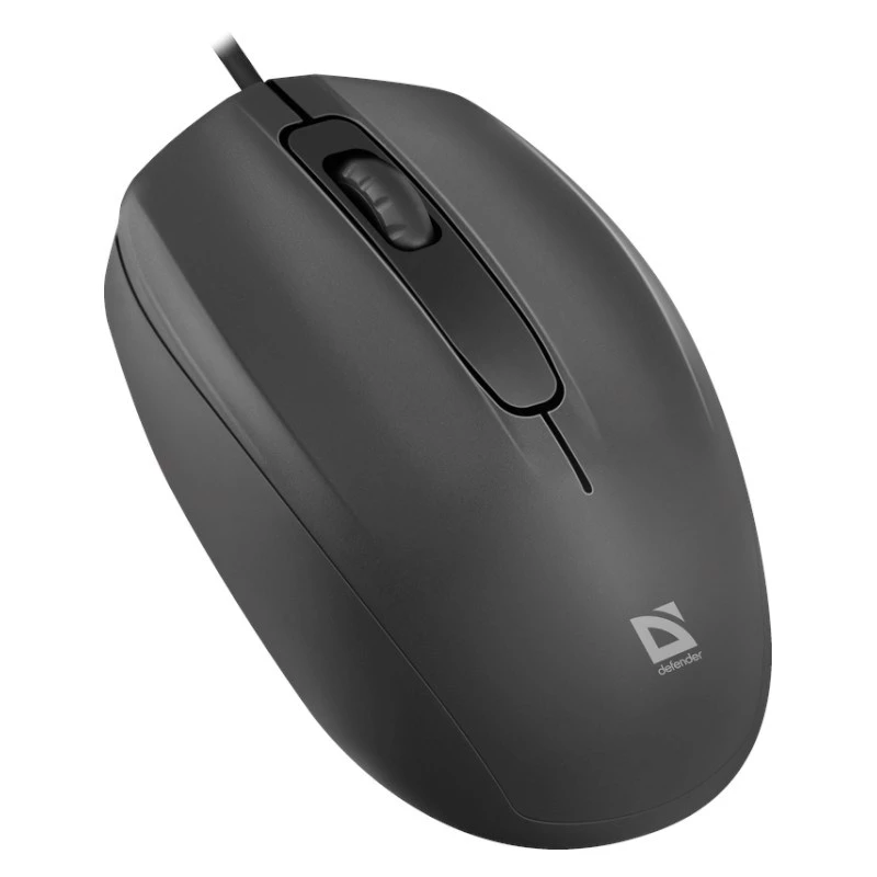 Defender mouse per computer con filo dal clic silenzioso