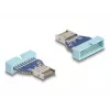 Adattatore USB DeLOCK connettore maschio a pettine su USB Type-E Key A maschio interno 10 Gbit/s