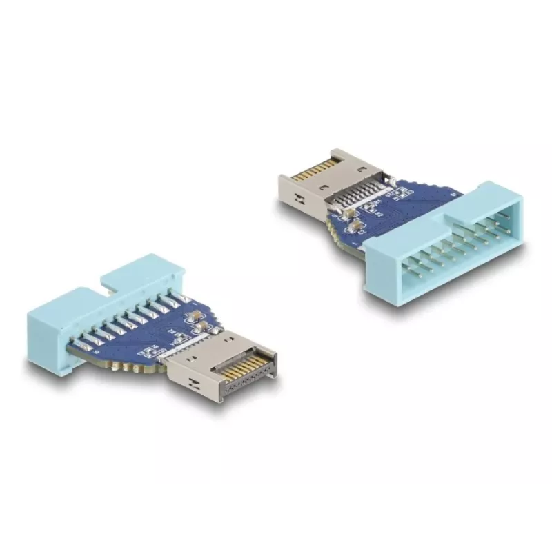 Adattatore USB DeLOCK connettore maschio a pettine su USB Type-E Key A maschio interno 10 Gbit/s