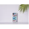 Custodia smartphone iKins per iPhone XS / iPhone X S – bianco poppin rock cover posteriore protettiva