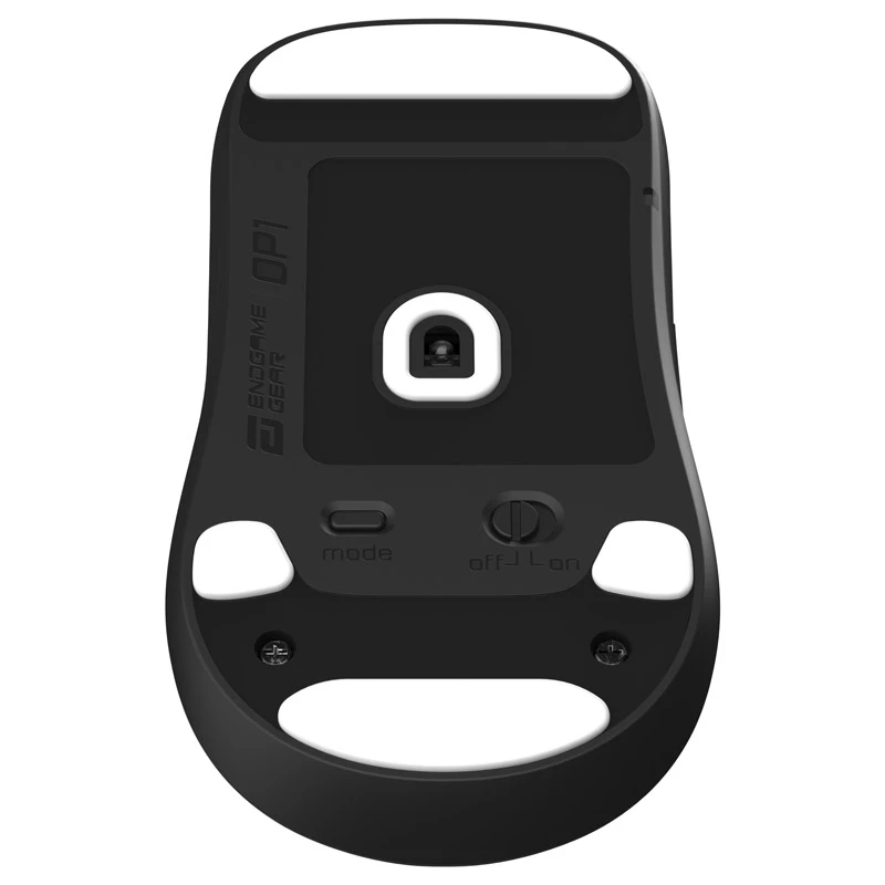 Mouse skate Endgame Gear OP1, 99,5% PTFE - bianco, set singolo