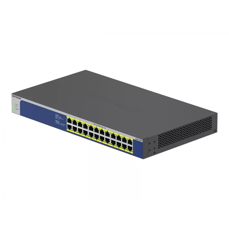 NETGEAR GS524PP Unmanaged Gigabit Ethernet (10/100/1000) Power over Ethernet (PoE) grigio