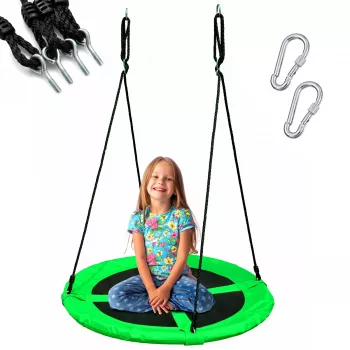 Amaca nido sospesa da esterno Extralink Black Forest Bocianie gniazdo verde (modello SW100X ZIELONE)