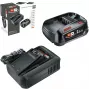 Batteria Starter-Set 18V 1x 2,5Ah + caricabatterie rapido AL 18V-44 (nero, batteria ricaricabile agli ioni di litio 2,5Ah, POWER FOR ALL ALLIANCE)