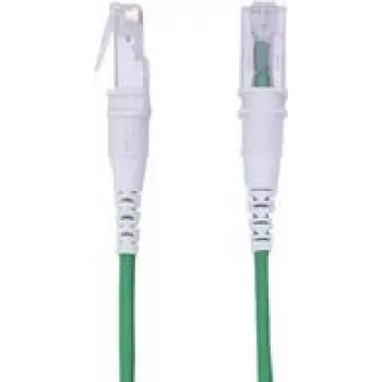 Patchsee ThePATCHCORD Cavo patch RJ45 Cat. 6A, U/UTP, extra sottile, verde, 2,4 m (TPC-SG-U/8)