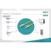 Cavo patch Digitus CAT 5e U/UTP DK-1512-050/Y 5 m giallo