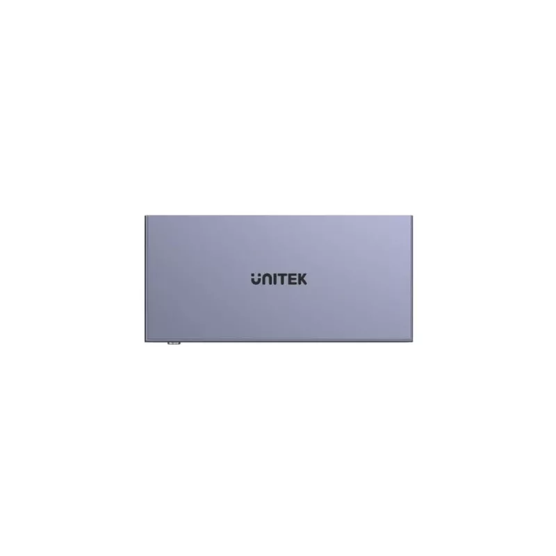Switch KVM Unitek V307A USB HDMI 2 porte 4K Ultra HD 3840x2160@60 Hz HDCP 2.2, case in metallo, grigio