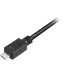 Cavo USB 2.0, connettore maschio USB-A > connettore maschio Micro-USB (nero, 2,0 metri)
