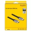 Cavo HDMI DeLOCK Ultra High Speed 48 Gbps 8K 60 Hz grigio 1 m